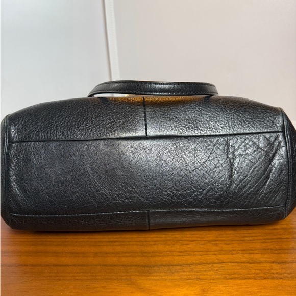 Coach Madison Madeline Easy West Satchel Shoulder Strap Gold Turn Lock Handbag - Picture 13 of 15